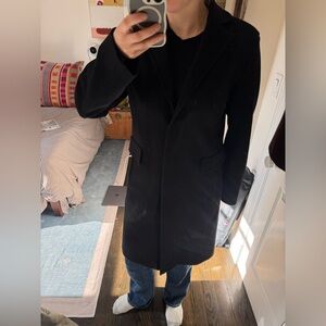 Akris punto wool coat